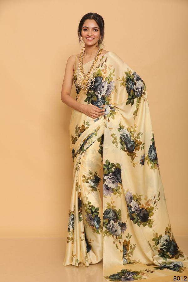 Nimki 3 Latest Designer Party Wear Fancy Digital Printed Saree Collection